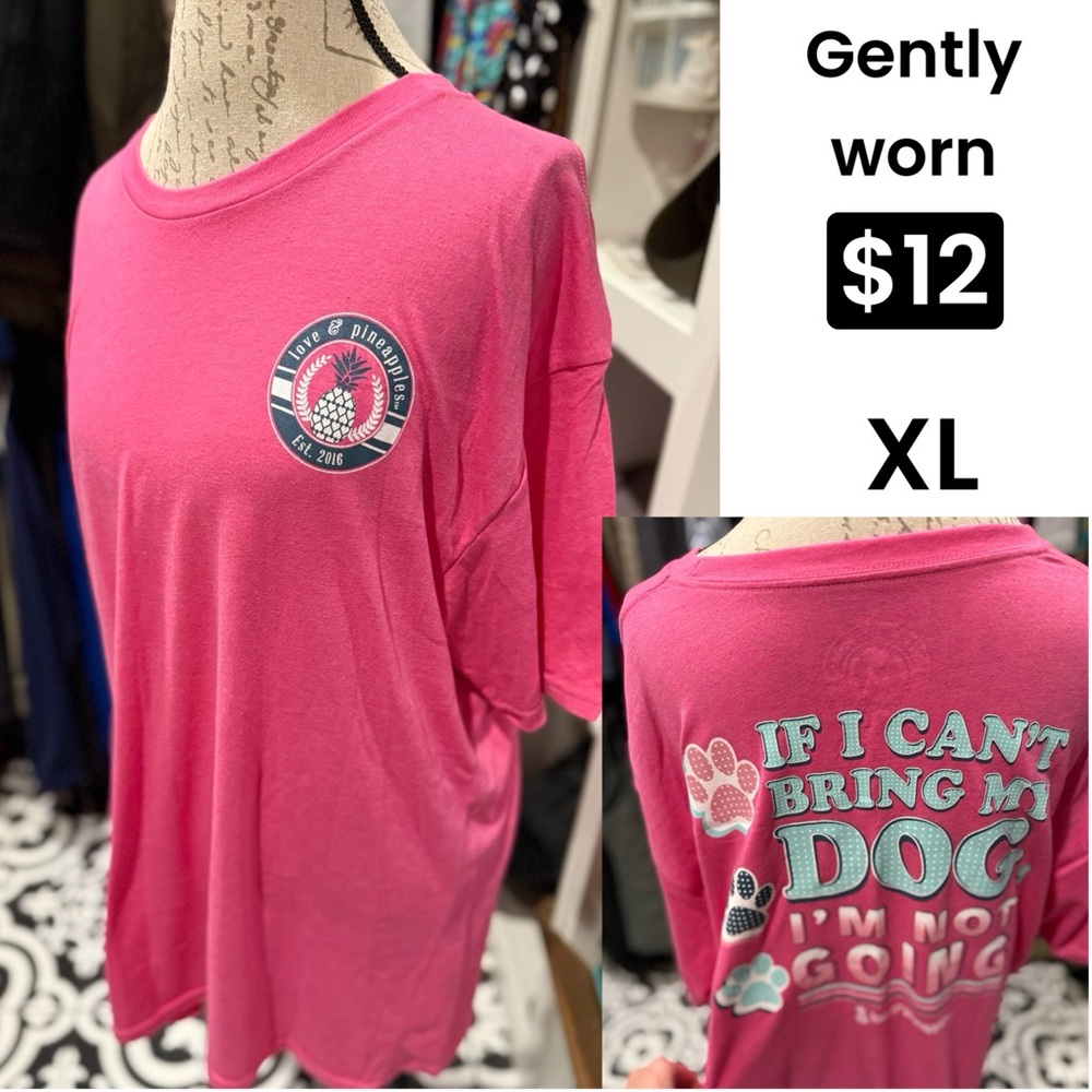 Pink Graphic Tee - XL